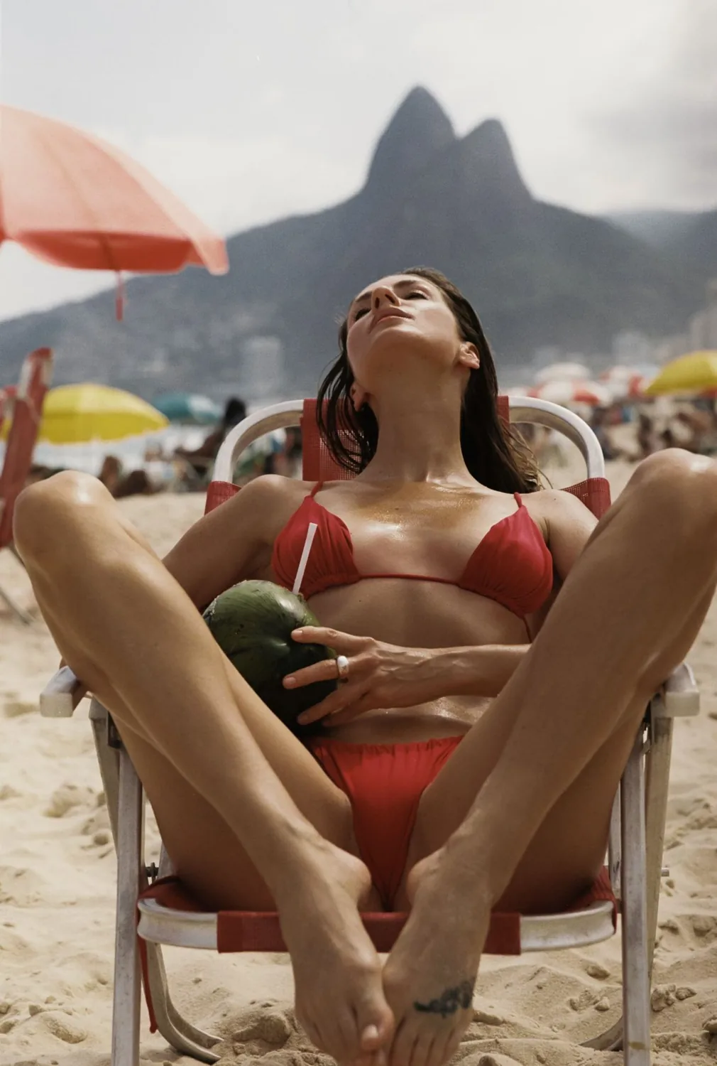 Beach detail on 35mm film · Andres Agurto Studio