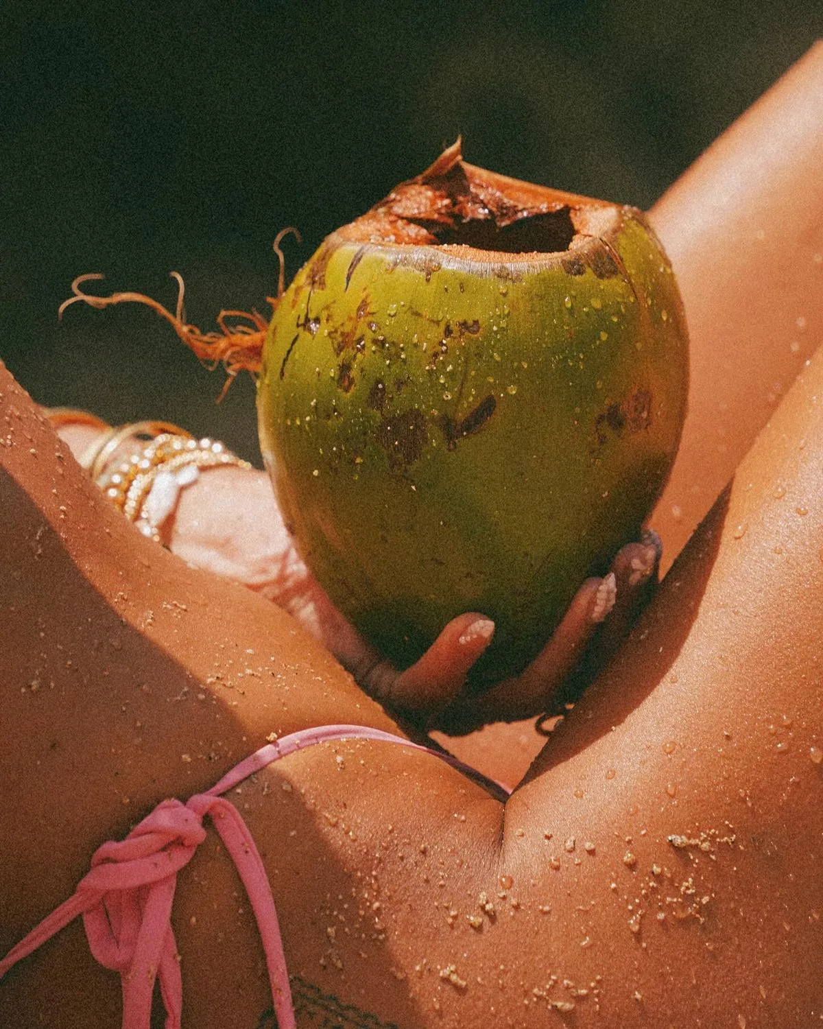 Sunlit body study, film grain · Andres Agurto Studio